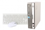ESPRIMO D550/A(筆ぐるめ付属)(21951_fdg)　中古デスクトップパソコン、CD作成・書込