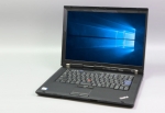 【訳あり特価パソコン】ThinkPad R500　(N36857)　中古ノートパソコン、Lenovo（レノボ、IBM）、無線LANを追加できるモデル