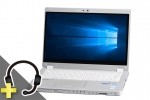 Let's note CF-MX4(マイク付きUSBヘッドセット付属)(38433_head)　中古ノートパソコン、Panasonic（パナソニック）、Windows10、SSD 120GB以上