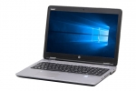 【即納パソコン】ProBook 650 G3(SSD新品)　※テンキー付(39419)　中古ノートパソコン、HP（ヒューレットパッカード）、無線LANを追加できるモデル
