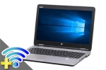 ProBook 650 G3(超小型無線LANアダプタ付属)(SSD新品)　※テンキー付(39419_lan11ac)　中古ノートパソコン、HP（ヒューレットパッカード）、Intel Core i7