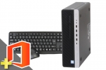 EliteDesk 800 G4 SFF (Win11pro64)(Microsoft Office Personal 2021付属)(SSD新品)(39959_m21ps)　中古デスクトップパソコン、HP（ヒューレットパッカード）、Windows11、ワード・エクセル付き