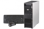 【即納パソコン】 Z600 Workstation(40084)　中古デスクトップパソコン、HP（ヒューレットパッカード）、Windows10、HDD 300GB以上