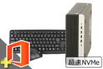 ProDesk 600 G3 SFF(Microsoft Office Personal 2021付属)(SSD新品)(39852_m21ps)　中古デスクトップパソコン、50,000円～59,999円