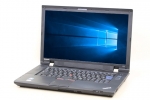 【即納パソコン】ThinkPad L520　(36755)　中古ノートパソコン、Lenovo（レノボ、IBM）、Windows10、無線LANを追加できるモデル