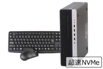 【即納パソコン】EliteDesk 800 G4 SFF(SSD新品)(39348)