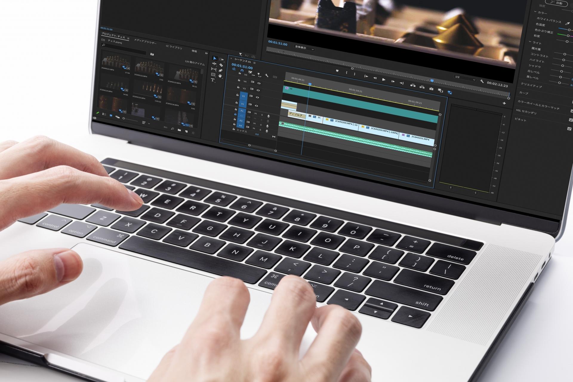 クリエイティブ作業のイメージ