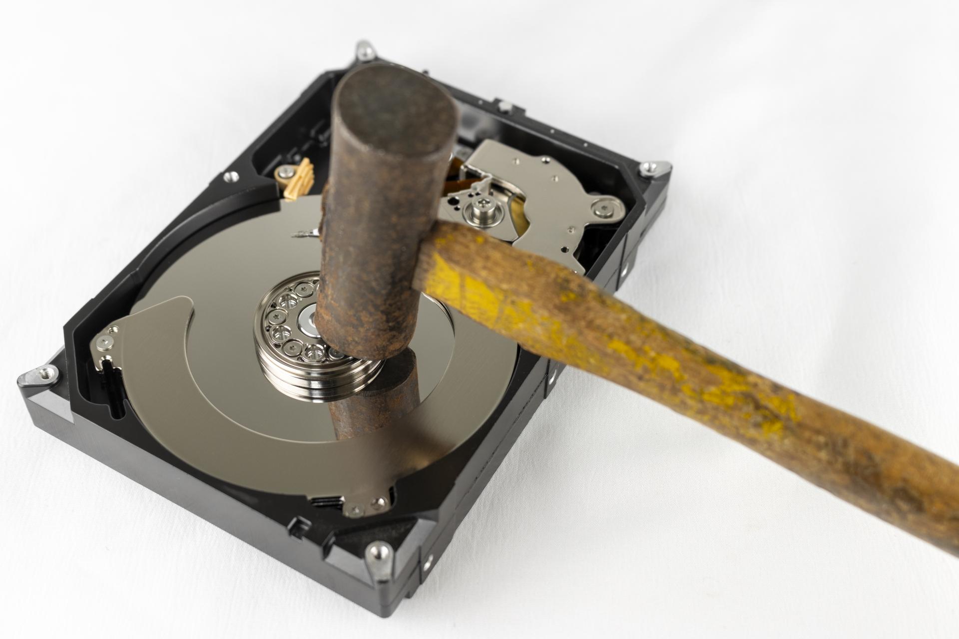 物理破壊のイメージ