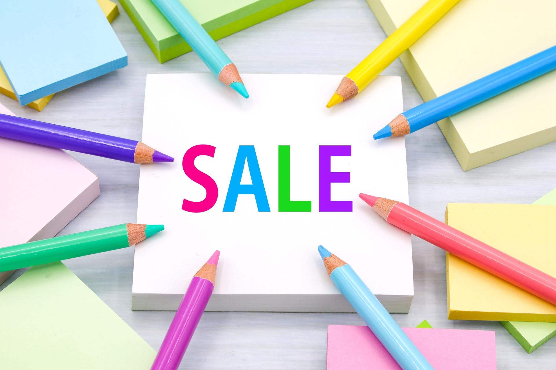 決算セール時期のイメージ