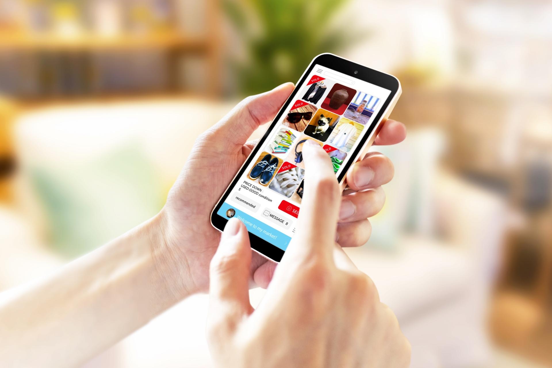 メルカリでの中古PC購入イメージ