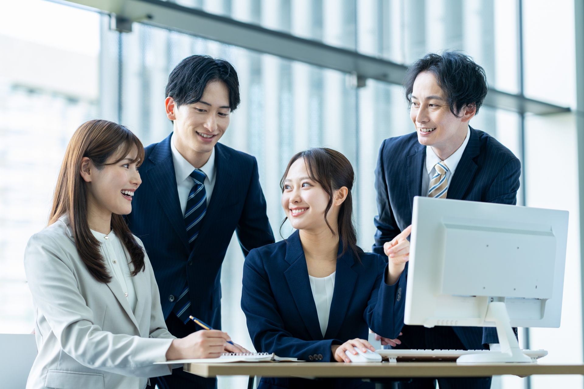 新入社員向けパソコン選びのイメージ