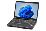 【即納パソコン】Let's note CF-SV7 ジェットブラック (Win11pro64)(44023)　中古ノートパソコン、Panasonic（パナソニック）