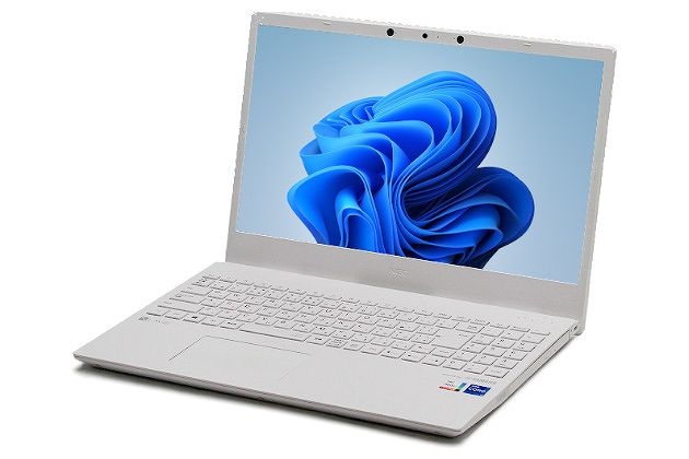 【即納パソコン】Lavie N15 PC-N1575BZW-2 パールホワイト (Win11pro64)(SSD新品) 7N11　※テンキー付(44699)