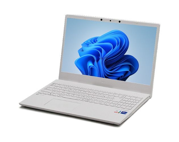 【即納パソコン】Lavie N15 PC-N1575BZW-2 パールホワイト (Win11pro64)(SSD新品) 7N11　※テンキー付(44699) 拡大