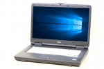 【即納パソコン】LIFEBOOK A550/B　(36279)　中古ノートパソコン、FUJITSU（富士通）、HDD 250GB以下