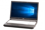 【即納パソコン】LIFEBOOK A576/PW　※テンキー付(38276)　中古ノートパソコン、FUJITSU（富士通）、HDD 500GB以上