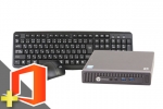  EliteDesk 800 G1DM(Microsoft Office Home & Business 2019付属)(SSD新品)(37836_m19hb)　中古デスクトップパソコン、SSD 240GB以上
