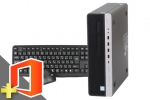 EliteDesk 800 G4 SFF(Microsoft Office Personal 2021付属)(SSD新品)(39348_m21ps) 中古デスクトップパソコン