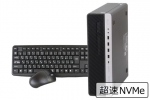 【即納パソコン】EliteDesk 800 G4 SFF(SSD新品)(HDD新品)(40035)　中古デスクトップパソコン、HP（ヒューレットパッカード）、Windows10、HDD 500GB以上