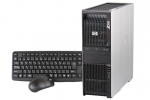 【即納パソコン】 Z600 Workstation(40084)　中古デスクトップパソコン、HP（ヒューレットパッカード）、Windows10、CD作成・書込