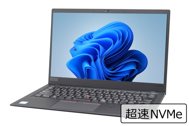【即納パソコン】ThinkPad X1 Carbon 6th Gen (Win11Pro64)(40751) 拡大