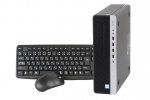 【即納パソコン】EliteDesk 800 G3 SFF(SSD新品)(40461)　中古デスクトップパソコン、HP（ヒューレットパッカード）、CD/DVD作成・書込