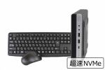 【即納パソコン】EliteDesk 800 G4 DM (Win11pro64)(40457)　中古デスクトップパソコン、Intel Core i3