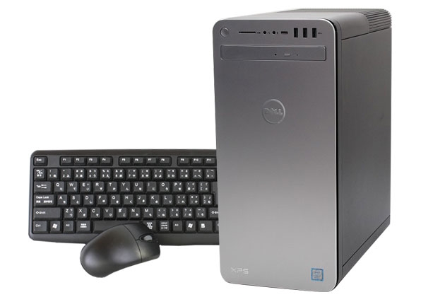 【即納パソコン】 XPS 8930 シルバー (Win11pro64)(SSD新品) (NVIDIA GeForce GTX 1070) 7D8(44951)