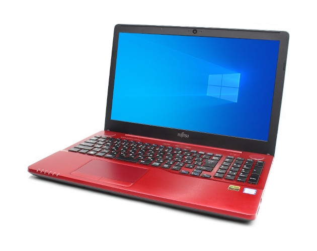 【即納パソコン】LIFEBOOK AH53/B2 [ルビーレッド](SSD新品)　※テンキー付(41534) 拡大