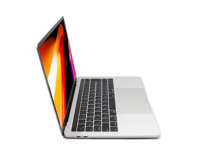 【即納パソコン】 MacBook Pro  (13-inch, 2018, Thunderbolt 3ポートx 4) シルバー 英字キーボード 5N8(46014、04) 拡大