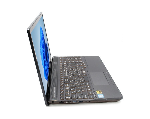 【即納パソコン】LIFEBOOK AH53/B3 ブライトブラック (WIN11pro64)(SSD新品)　※テンキー付(42290、04) 拡大