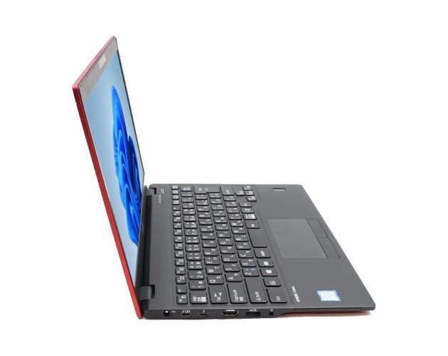 【即納パソコン】LIFEBOOK U939/B ガーネットレッド (Win11pro64)(SSD新品) 5N8(44152、04) 拡大