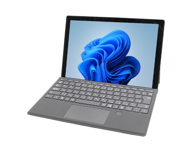 【即納パソコン】 Surface Pro 7 マットブラック (Win11pro64) 5T10(46385) 拡大