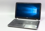 【即納パソコン】 Pavilion 15 Notebook PC　※テンキー付(36856)　中古ノートパソコン、HP（ヒューレットパッカード）、Intel Core i7