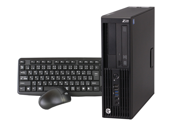 値下げ！早い者勝ち！HP Z230 ワークステーション HP 【即納パソコン】 Z230 SFF Workstation ワークステーション 【中古