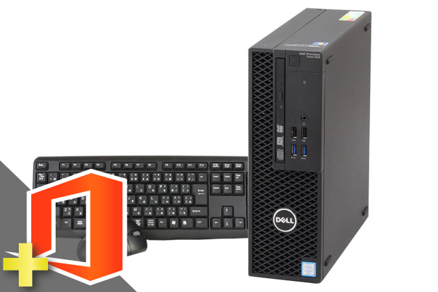  Precision Tower 3420 SFF(SSD新品)(Microsoft Office Home and Business 2019付属)(39110_m19hb) 拡大