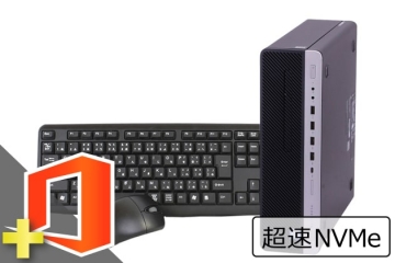 EliteDesk 800 G3 SFF(Microsoft Office Home and Business 2021付属)(SSD新品)(39345_m21hb)