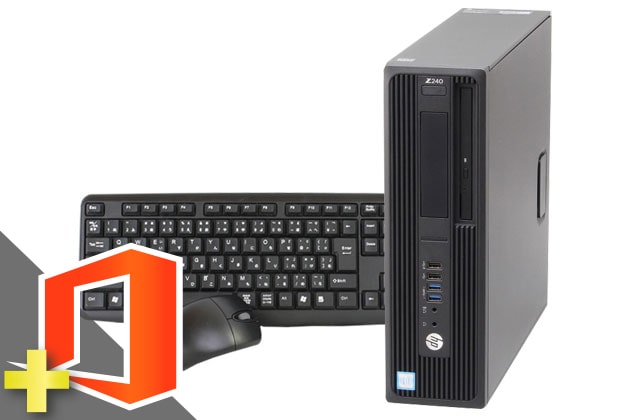  Z240 SFF Workstation(SSD新品)(Microsoft Office Home and Business 2021付属)(40086_m21hb) 拡大
