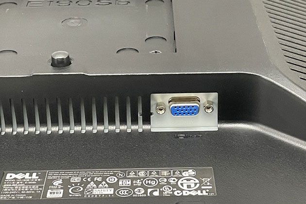  19インチ液晶ディスプレイ  DELL E190S(40414、03) 拡大
