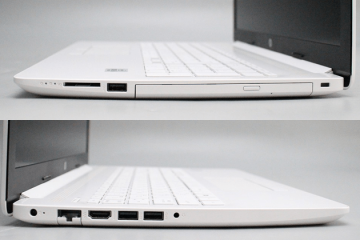 中古　HP ノートパソコン ホワイト15-db0xxx Pavilion 15 Windows11 hp 15-db0160AU Ryzen3 2200U ssd256GB+