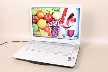 NEC LaVie Windows10 15インチ・ホワイト160GB 4G 近く WindowsUpdate最新の1903