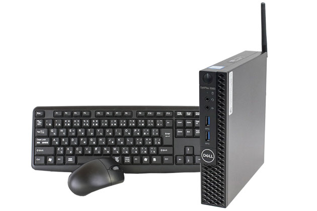 【即納パソコン】OptiPlex 3060 Micro 無線アンテナ付 (Win11pro64)(SSD新品)(41311) 拡大